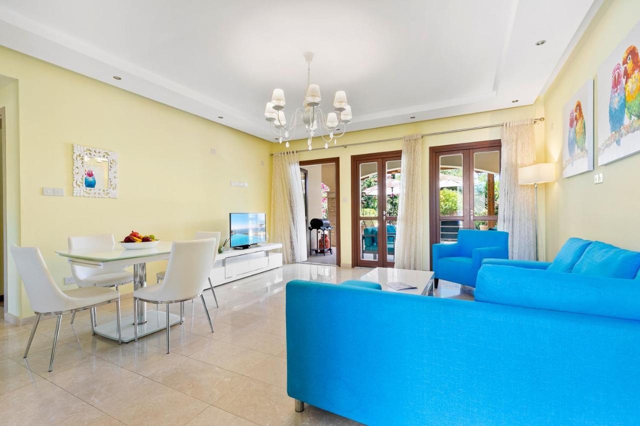 קוקליה 2 Bedroom Apartment Eros With Private Pool And Garden, Aphrodite Hills Resort מראה חיצוני תמונה